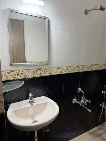 Bathroom in 2 BHK Apartment at Manavsthal Heights, Andheri East – for Rent