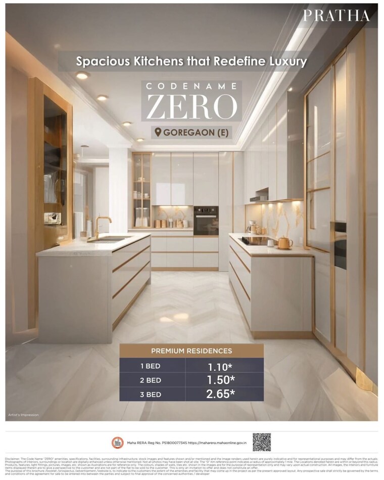Kitchen, kandivali west 2 Bedroom 818 Sq.Ft. Builder Floor In Kandivali West Mumbai 9029206
