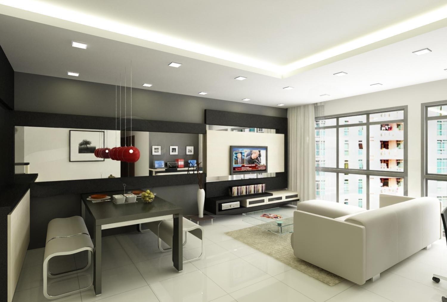 3 BHK + Servant Room Apartment For Sale in Indiabulls Blu