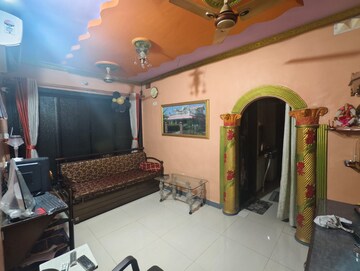 Living Room in 1 BHK Apartment at Saya Park Apartment, Kalwa – for Sale