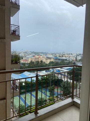 Balcony in 3 BHK Apartment at Mahindra Windchimes, Bannerghatta Road – for Rent