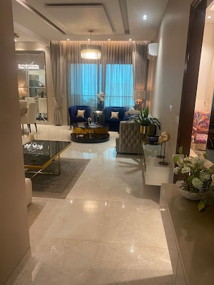 Living Room in 4 BHK Apartment at Artique Uptown Skylla, International Airport Road – for Sale