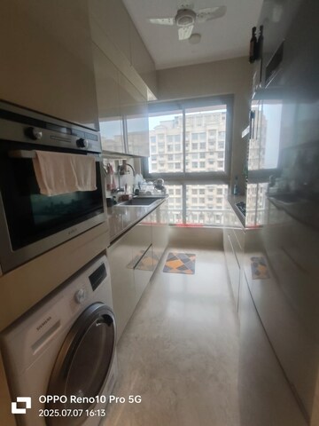 Kitchen in 2 BHK Apartment at Hiranandani Castle Rock, Powai – for Rent