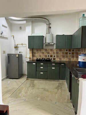 Kitchen in 3 BHK Apartment at RWA Azadpur Colony, Model Town – for Rent