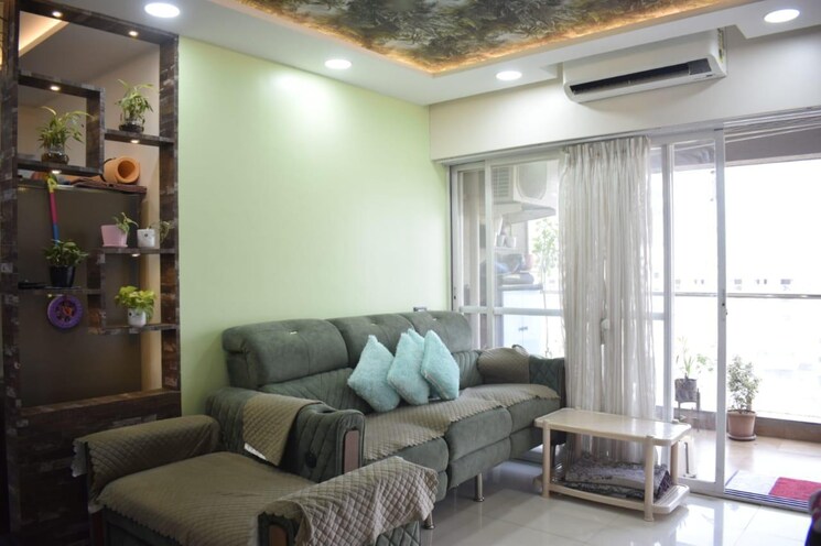 Living Room, mantra-monarch 2 Bedroom 789 Sq.Ft. Apartment In Balewadi Pune 9029404