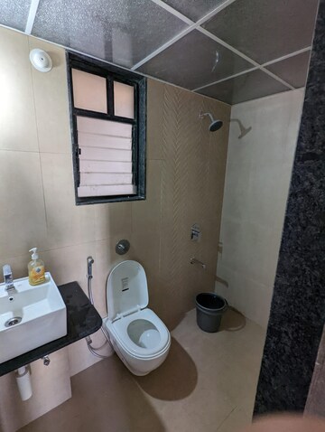 Bathroom in 2 BHK Apartment at Kohinoor Coral Phase 3, Hinjewadi – for Rent