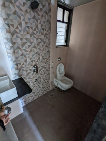 Bathroom in 2 BHK Apartment at Kohinoor Coral Phase 3, Hinjewadi – for Rent