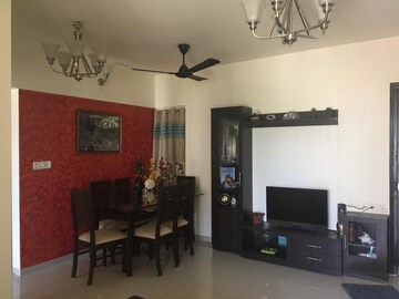 Living Room in 2 BHK Apartment at Cosmos Jewels, Ghodbunder Road – for Rent