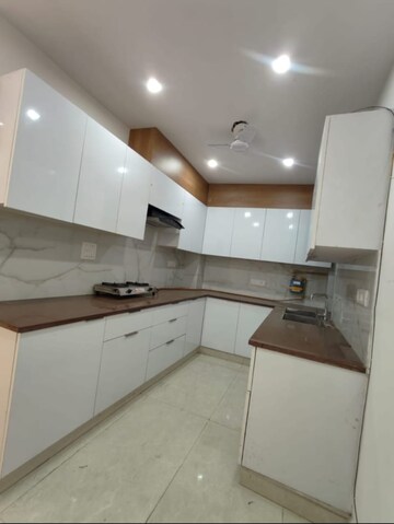 Kitchen in 2 BHK Builder Floor at Malviya Nagar – for Rent