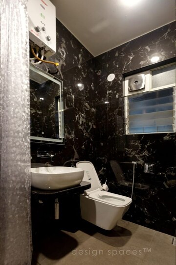 Attached Bathroom in 2 BHK Apartment at Nyati Equatorial, Bavdhan – for Rent