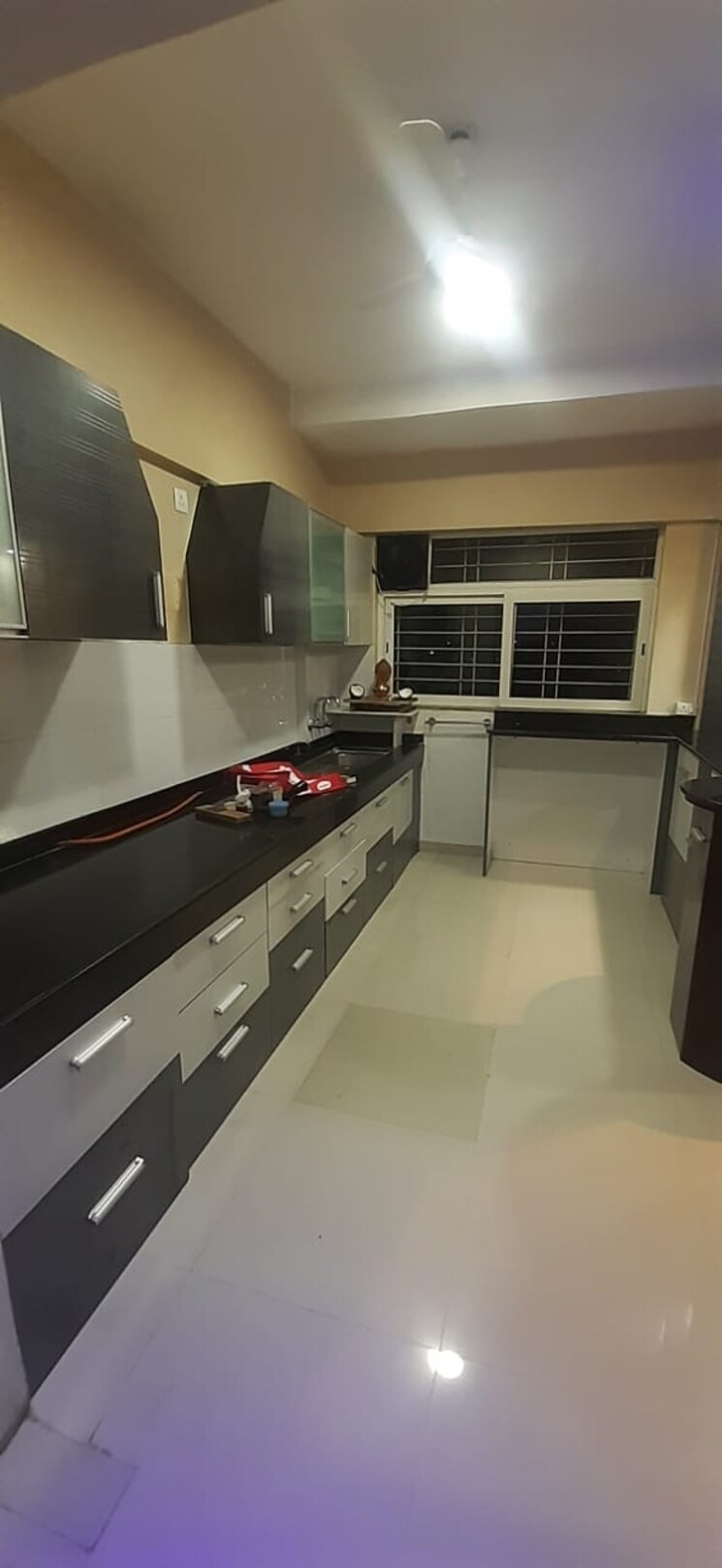 Kitchen, mind-space-queenstown 2 Bedroom 1100 Sq.Ft. Apartment In Chinchwad Pune 9029442