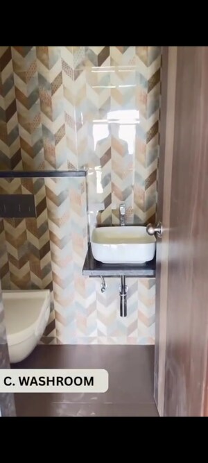 Bathroom in 2 BHK Apartment at Veena Smart Homes, Kandivali West – for Sale