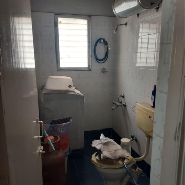 Bathroom in 1 BHK Apartment at Raviraj Camellia, Wanowrie – for Rent