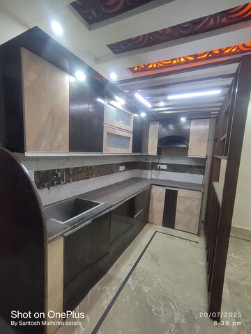 Kitchen in 2 BHK Builder Floor at Dwarka Mor – for Rent