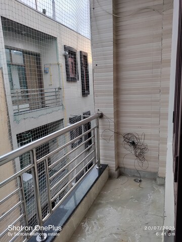 Balcony in 2 BHK Builder Floor at Dwarka Mor – for Rent
