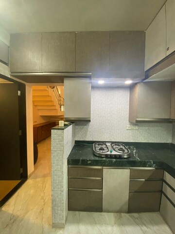 Kitchen in 3 BHK Apartment at Nilanjali CHS, Kalyani Nagar – for Rent