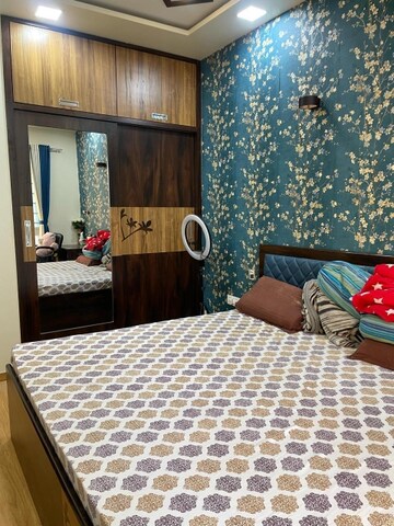 Bedroom in 3 BHK Apartment at Sheth Vasant Lawns, Laxmi Nagar – for Sale