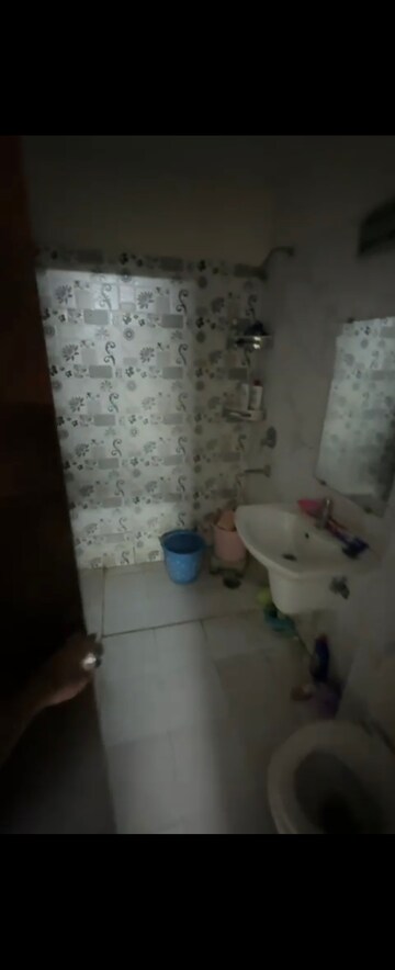 Bathroom in 3 BHK Apartment at MCC Signature Heights, Raj Nagar Extension – for Rent