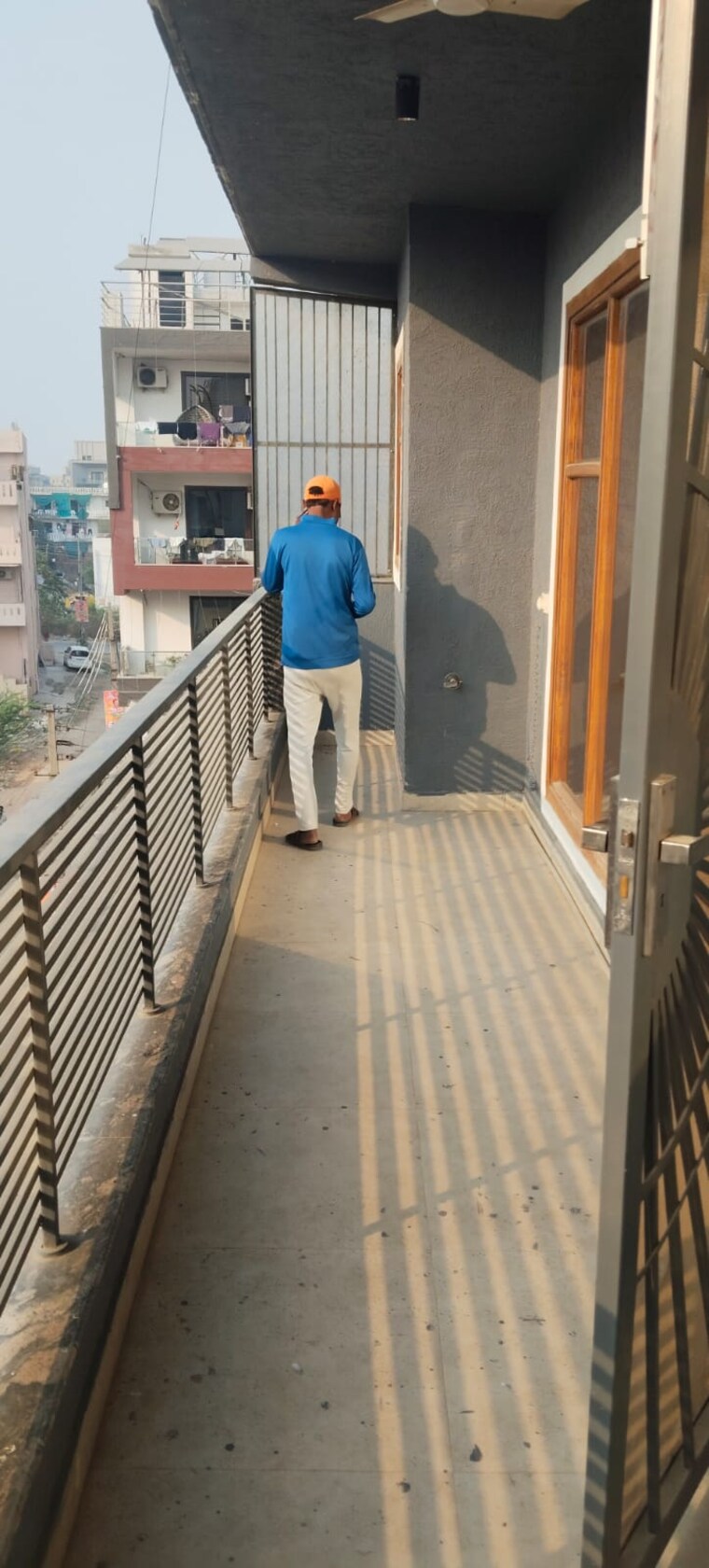 Balcony, green fields colony 3 Bedroom 1490 Sq.Ft. Builder Floor In Green Fields Colony Faridabad 9029621