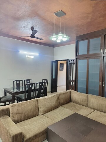 Living Room in 2 BHK Apartment at Green Park Extension – for Rent