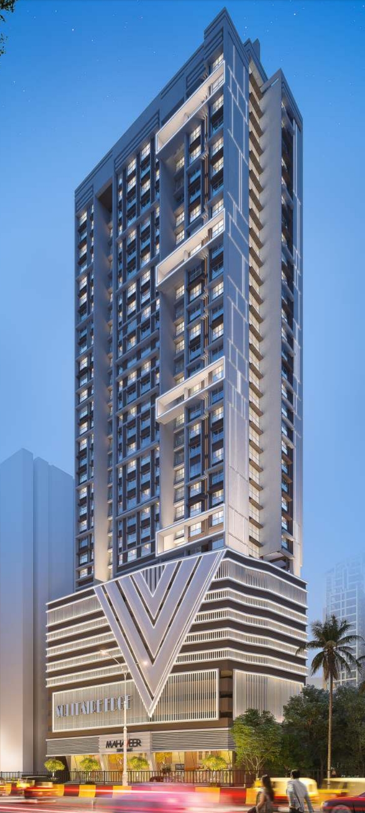 3.5 BHK + Study Room Apartment For Sale in Mahaveer Solitaire Edge