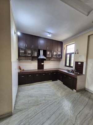 Kitchen in 3 BHK Builder Floor at Green Fields Colony – for Sale