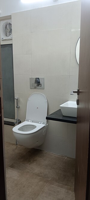 Bathroom in 1 BHK Apartment at Omkar Signet, Malad East – for Sale