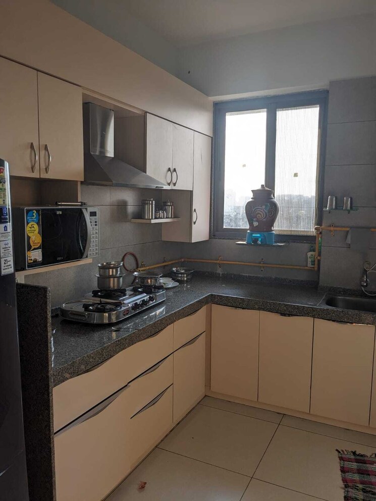 Kitchen, shree-radha-jaldeep-icon 1.5 Bedroom 746 Sq.Ft. Apartment In Makarba Ahmedabad 9029747