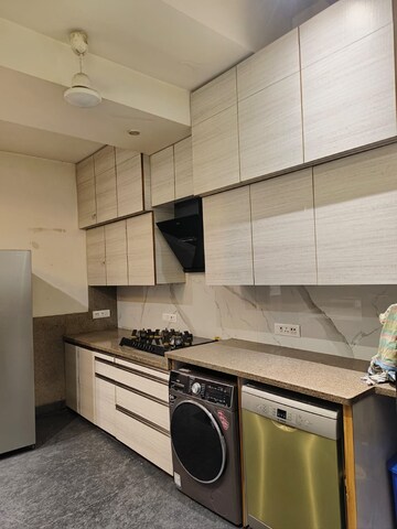 Kitchen in 4 BHK Apartment at Green Park – for Rent