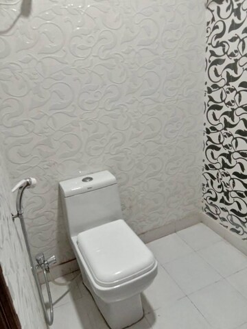 Bathroom in 3 BHK Builder Floor at Risland Sky Mansion, Chattarpur – for Rent