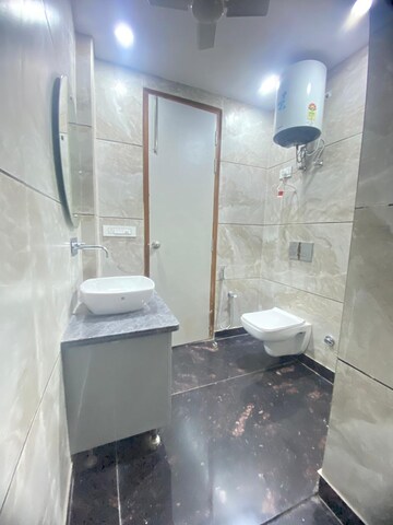 Bathroom in 3 BHK Builder Floor at Sector 19 Dwarka – for Rent