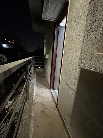 Balcony in 1 RK Builder Floor at Sushant Lok I – for Rent