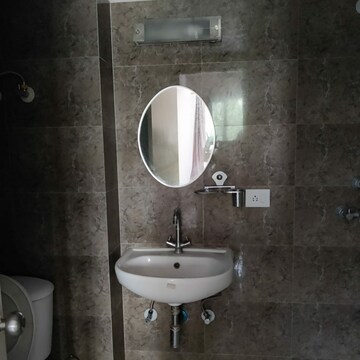 Bathroom in 3 BHK Apartment at MCC Signature Heights, Raj Nagar Extension – for Rent