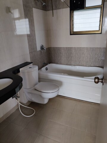 Bathroom in 2 BHK Apartment at Paranjape Blue Ridge, Hinjewadi – for Rent