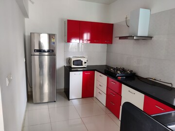 Kitchen in 2 BHK Apartment at Paranjape Blue Ridge, Hinjewadi – for Rent