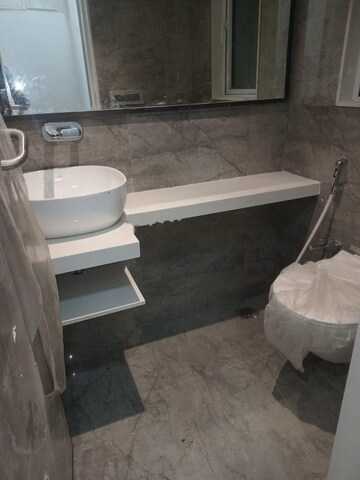 Bathroom in 1 BHK Apartment at Nahar Amaryllis Towers and Plaza, Chandivali – for Rent