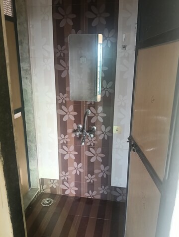 Bathroom in 1 BHK Apartment at Krishna Villa Ghansoli, Ghansoli – for Rent