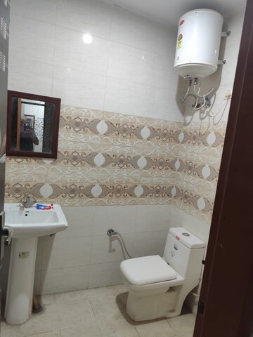 Bathroom in 2 BHK Apartment at Ajnara Homes, Sector 16b Greater Noida – for Rent