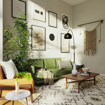 Living Room in 5 BHK Independent House at Sector 9 Panchkula – for Rent