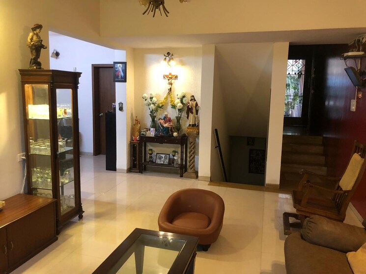 Living Room, purple-cloud-9 3 Bedroom 3400 Sq.Ft. Villa In Nibm Annexe Pune 9029902