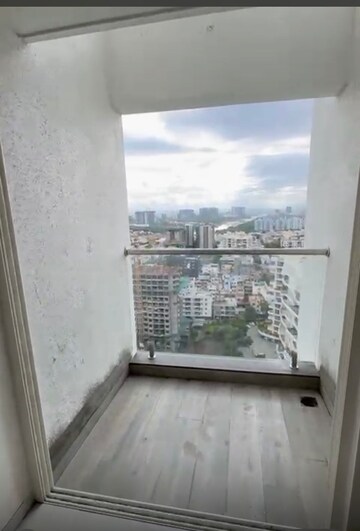 Balcony in 3 BHK Apartment at Goel Ganga Platinum, Kharadi – for Rent