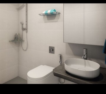 Attached Bathroom in 1 BHK Apartment at Marathon Nexworld, Dombivli East – for Sale