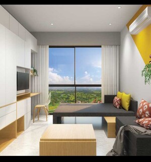 Bedroom in 1 BHK Apartment at Marathon Nexworld, Dombivli East – for Sale