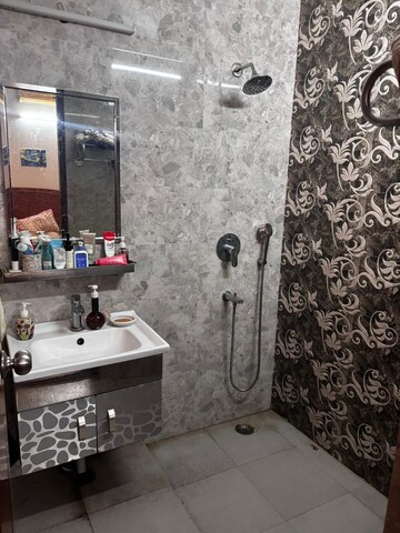 Bathroom in 2 BHK Apartment at Vasant Kunj – for Rent