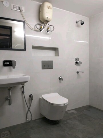 Bathroom in 2 BHK Apartment at RWA Azadpur Colony, Model Town – for Rent