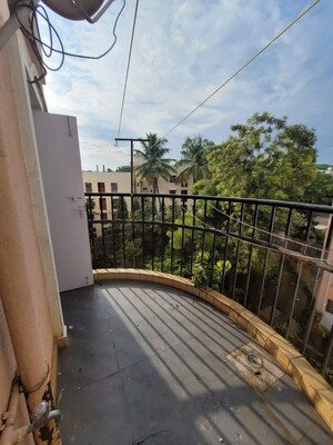 Balcony in 2 BHK Apartment at Simran Orchid, Salunkhe Vihar Society – for Rent