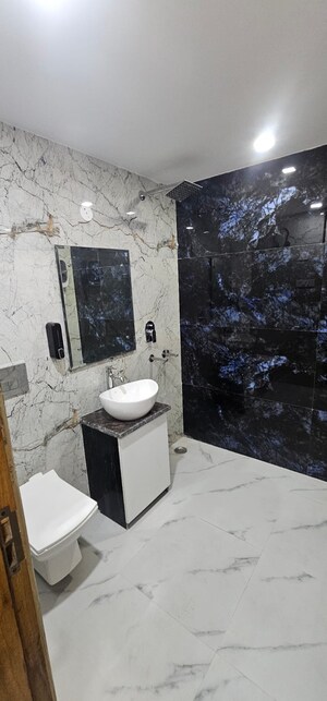 Attached Bathroom in 4 BHK Builder Floor at Green Fields Colony – for Sale