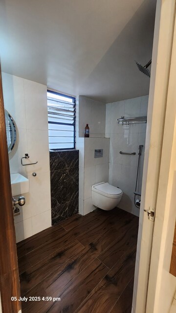 Bathroom in 2 BHK Apartment at Govind Nagar – for Rent