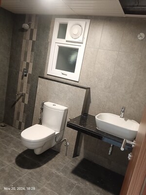 Bathroom in 3 BHK Apartment at Prestige Tranquil, Kokapet – for Rent