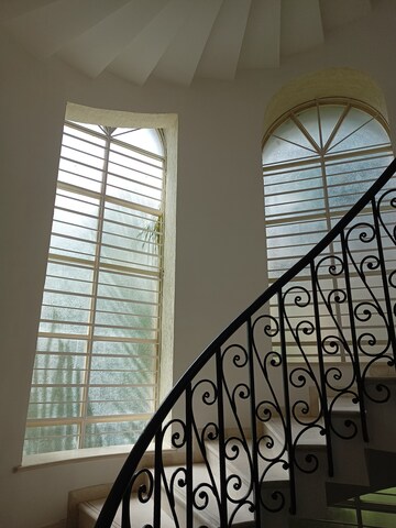 Staircase in 5 BHK Villa at T Bhimjyani Neelkanth Woods, Manpada – for Sale